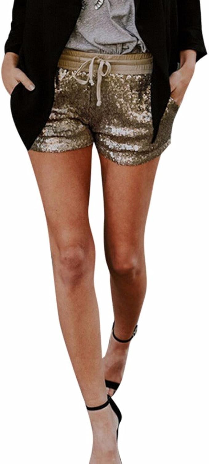 pantaloncini paillettes