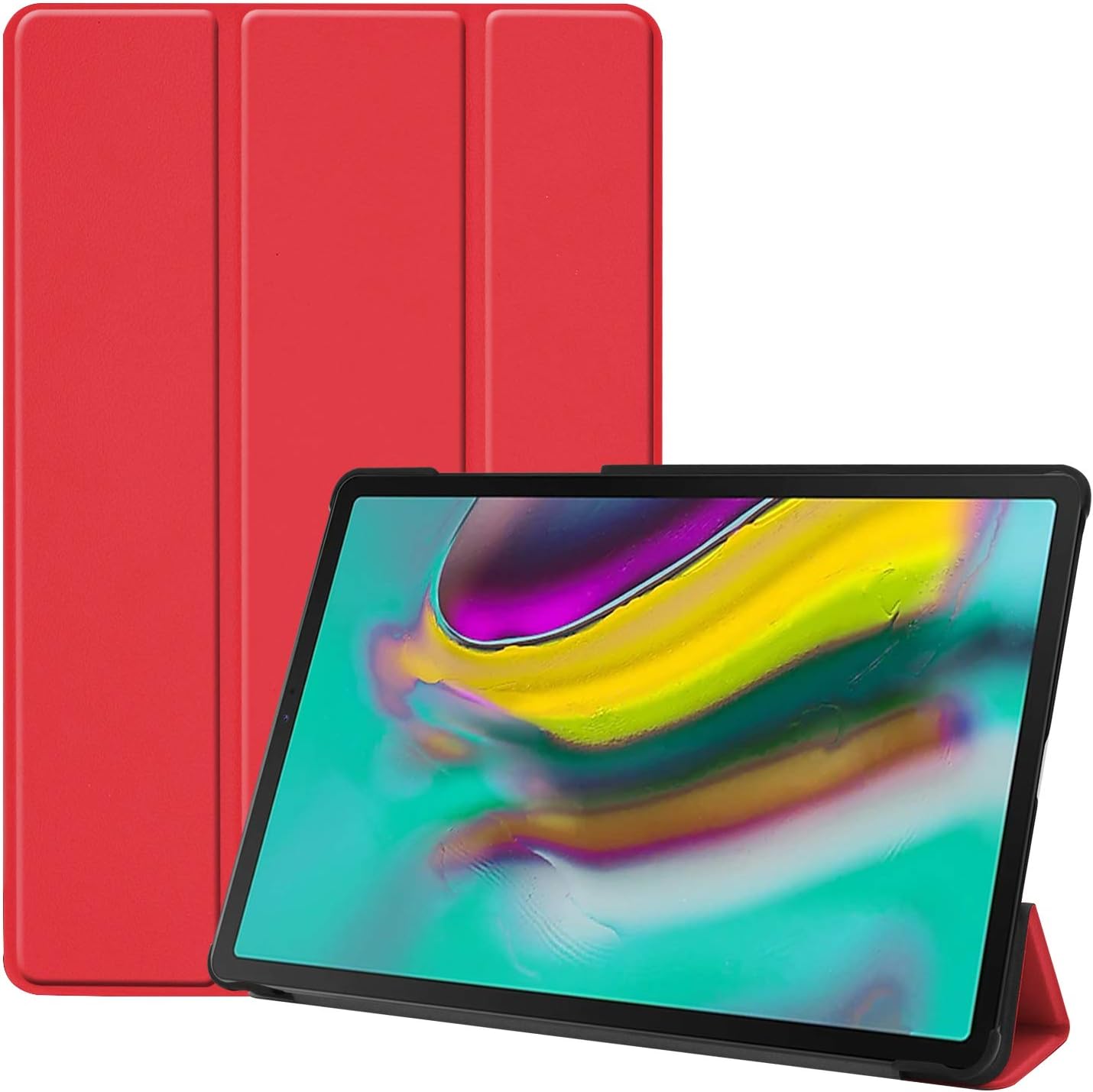Fmway Case for Samsung Tab S5e, Smart Leather Cover with Stand Function Auto Wake/Sleep for Samsung Galaxy Tab S5e T720 T725