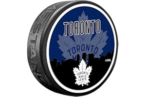 Toronto Maple Leafs Skyline Puck