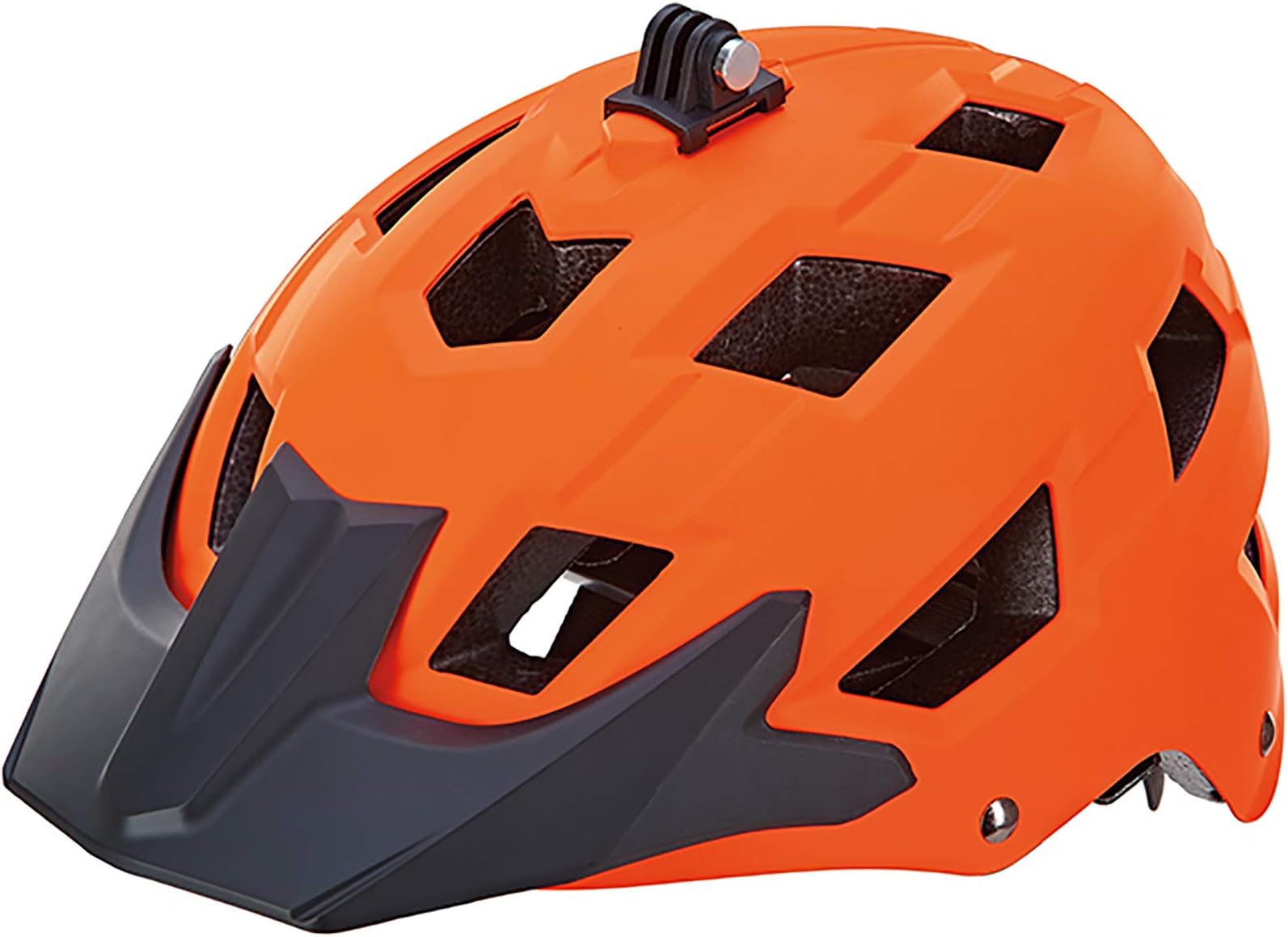 Prophete Unisex - Adult MTB Bicycle Helmet Size: 58-61 cm, Orange, TÜV/GS Approved