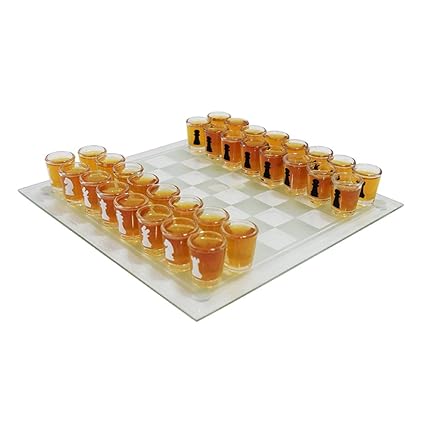 11 Chess Drinking Board Game