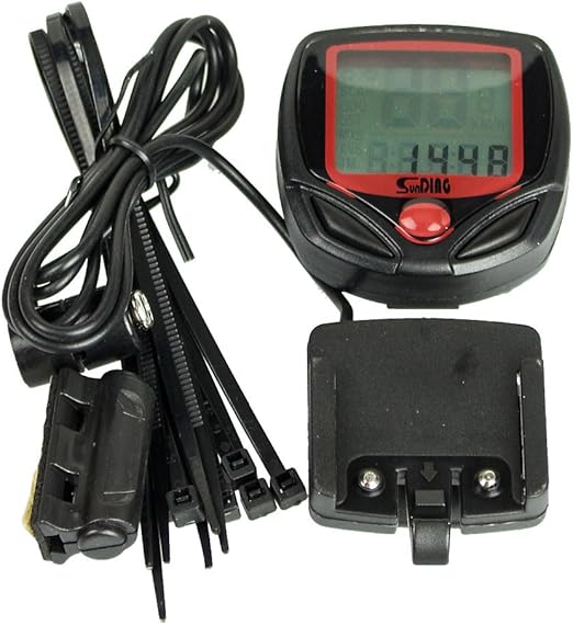 Speed Meter Waterproof LCD Digital Cycle Computer Bicycle Bike Meter Speedometer Odometer