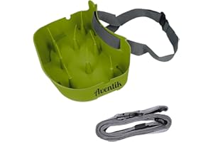 AVENTIK EUPHENG Fly Line Basket Authentic Danish Fisker Design Fishing Stripping Basket Ergonomic Smooth Curved Super Light Tangles with Silicone Spike for Line Tray