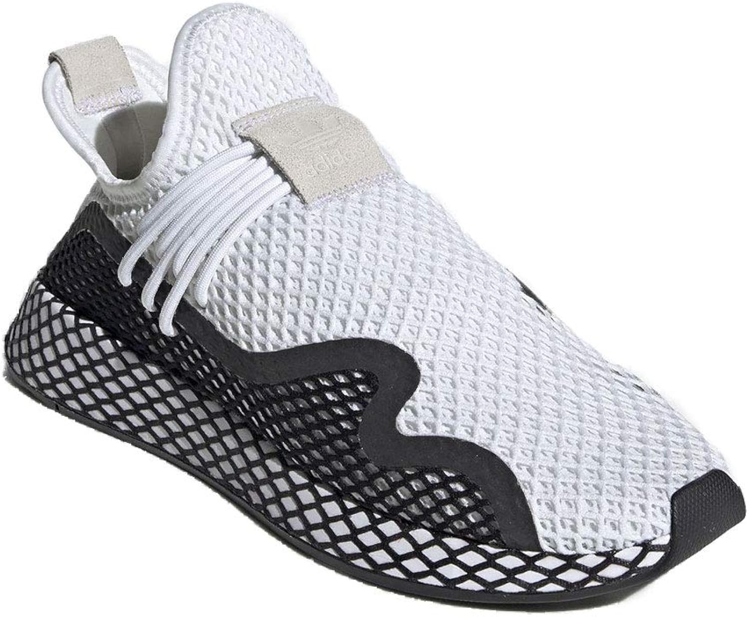 adidas deerupt black and white