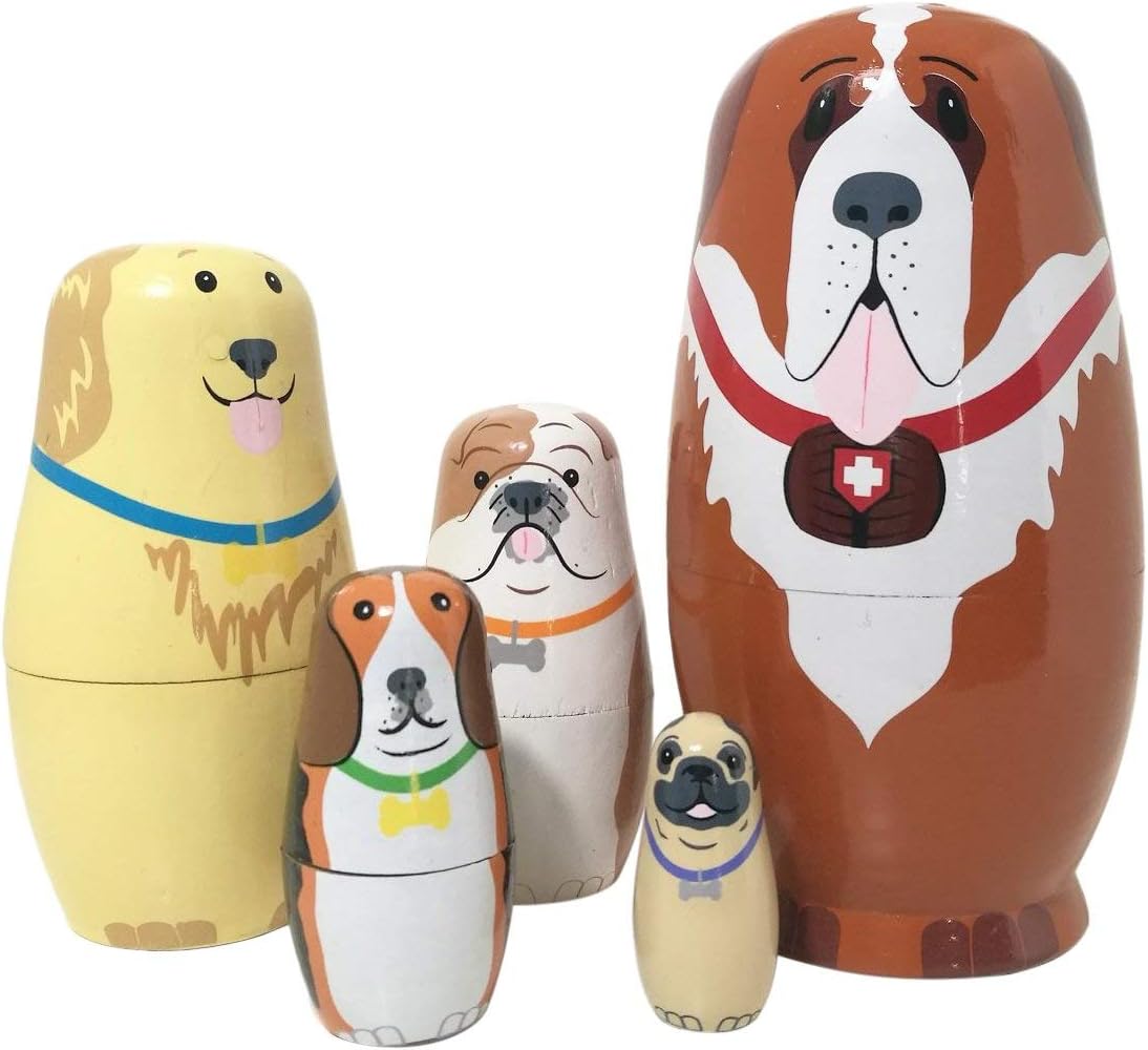 dog russian dolls