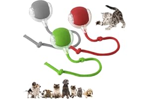 DVHNMK Chewie Viral 360 Smart Automatic Rolling Pet Ball (3 PCS) - Interactive Dog & Cat Toy