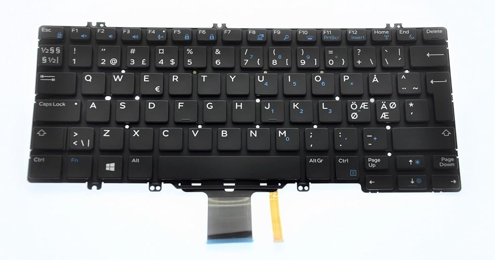 Dell KYBD 83 N-EEUR M16ISU-B BL Keyboard 030FVP