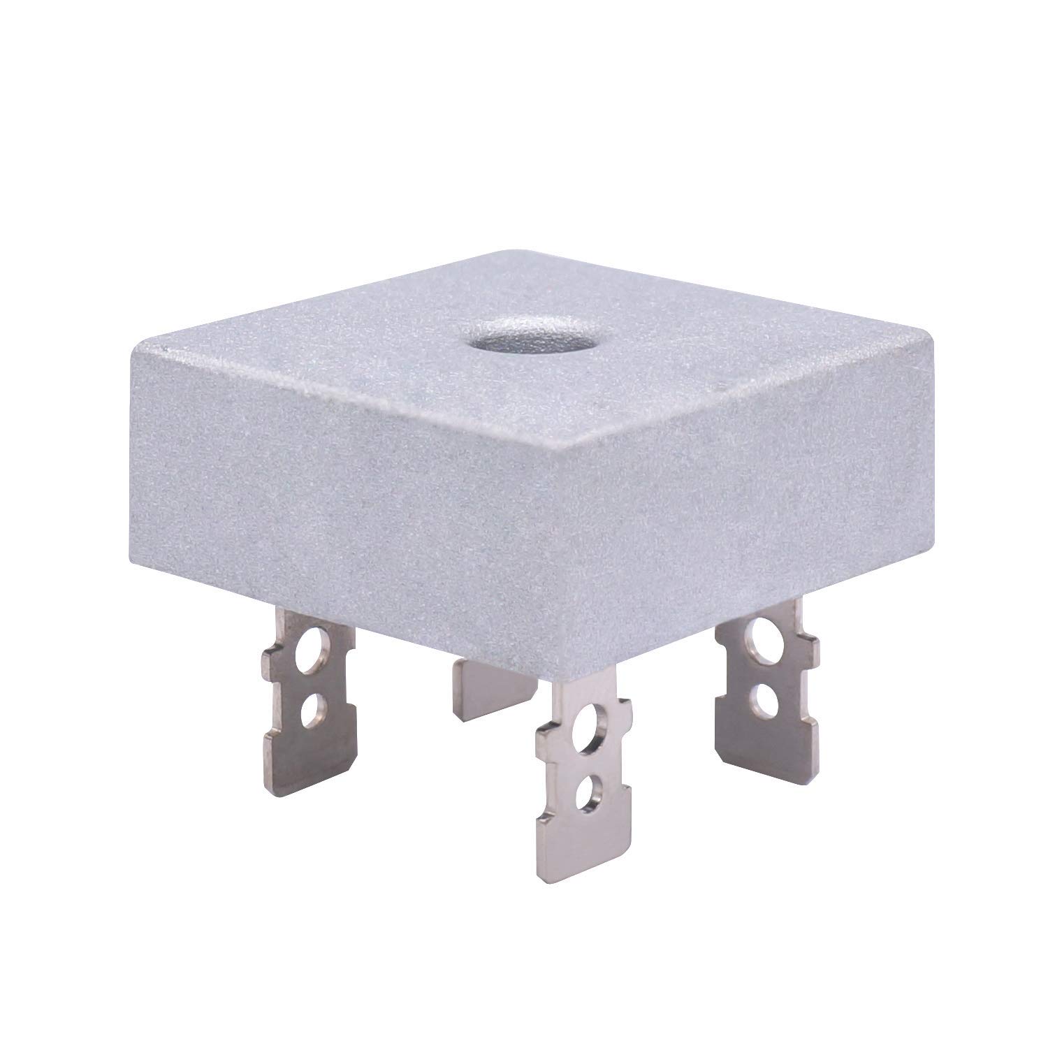 Taiss / 4Pcs KBPC2504 Bridge Rectifier 400V 25A AC to DC Full Wave