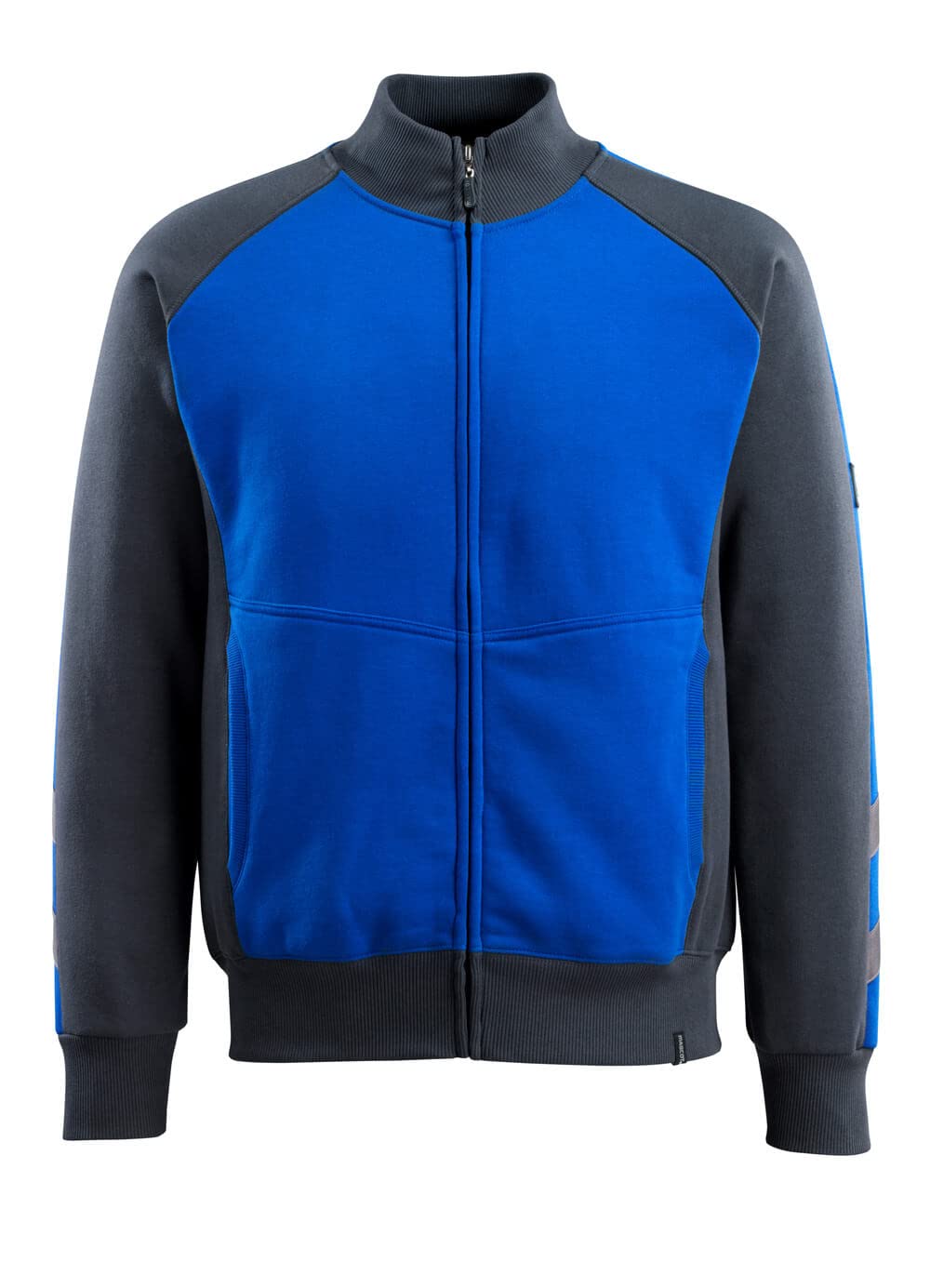 Mascot 50565-963-11010 Amberg Unique Modern Fit Sweatshirt with Zipper, Size XS, Royal/Dark Navy