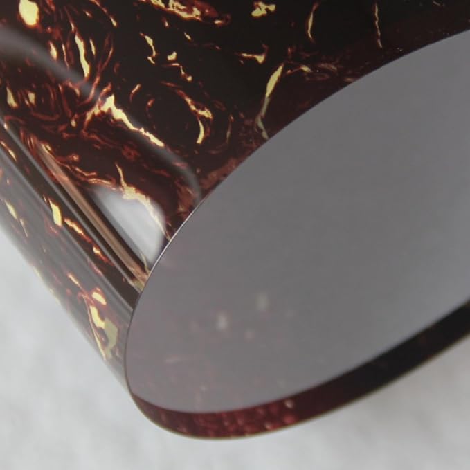 1pc New Style Tortoise Shell Blank Pickguard with Adhesive 460mm*180mm Musical