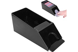 6-Deck Blackjack Shoe, Manual Playing Card Shuffler,Playing Cards Poker Playing Board Game Tool Accessory Black Magic of the 