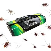 RQJLZ Cockroach Traps, 18 Pack Roach Glue Traps for Roaches Bug Traps - Long Lasting Non-Toxic Children and Pet Friendly, Ind