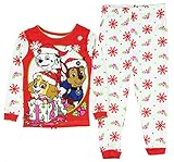 Paw Patrol Little Boys Toddler Christmas Cotton Pajama Set