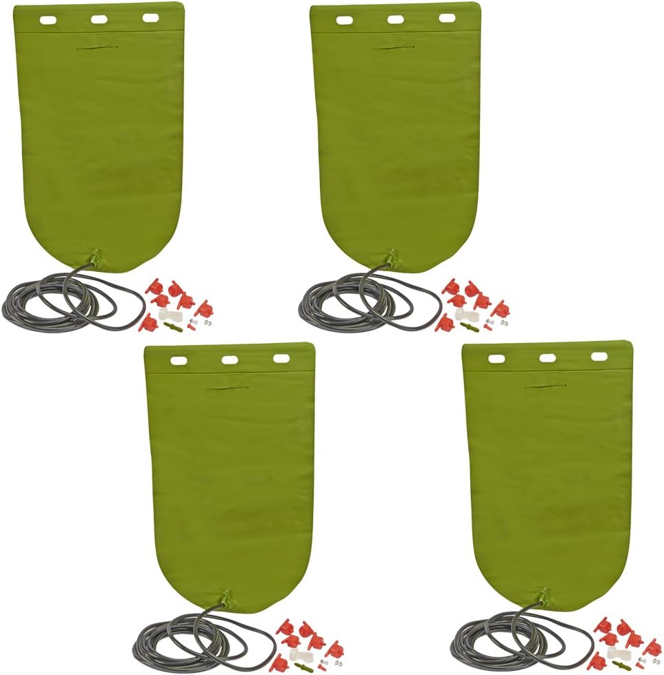 Garden Gear Mighty Dripper Greenhouse Plant Watering Irrigation System Gravity Fed Water Drip Kit (Pack Of 4)