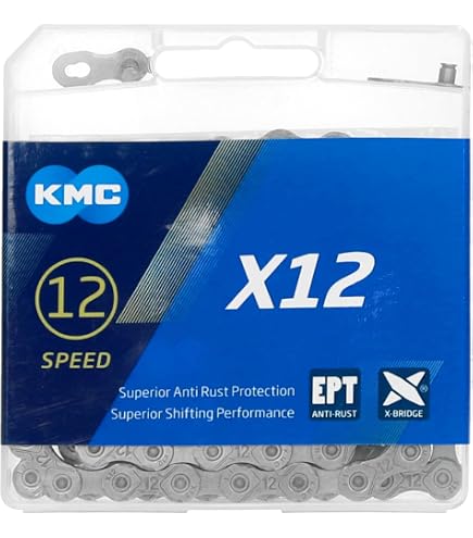 KMC Missing Link 7/8 Velocità – Connettori Catena X2 – Argento – Shimano/SRAM/Campagnolo