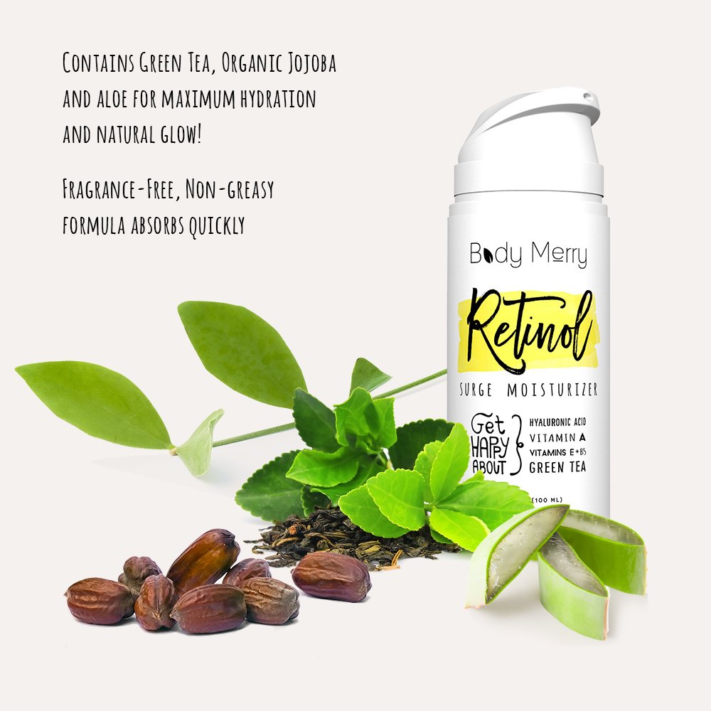 body merry retinol surge moisturizer