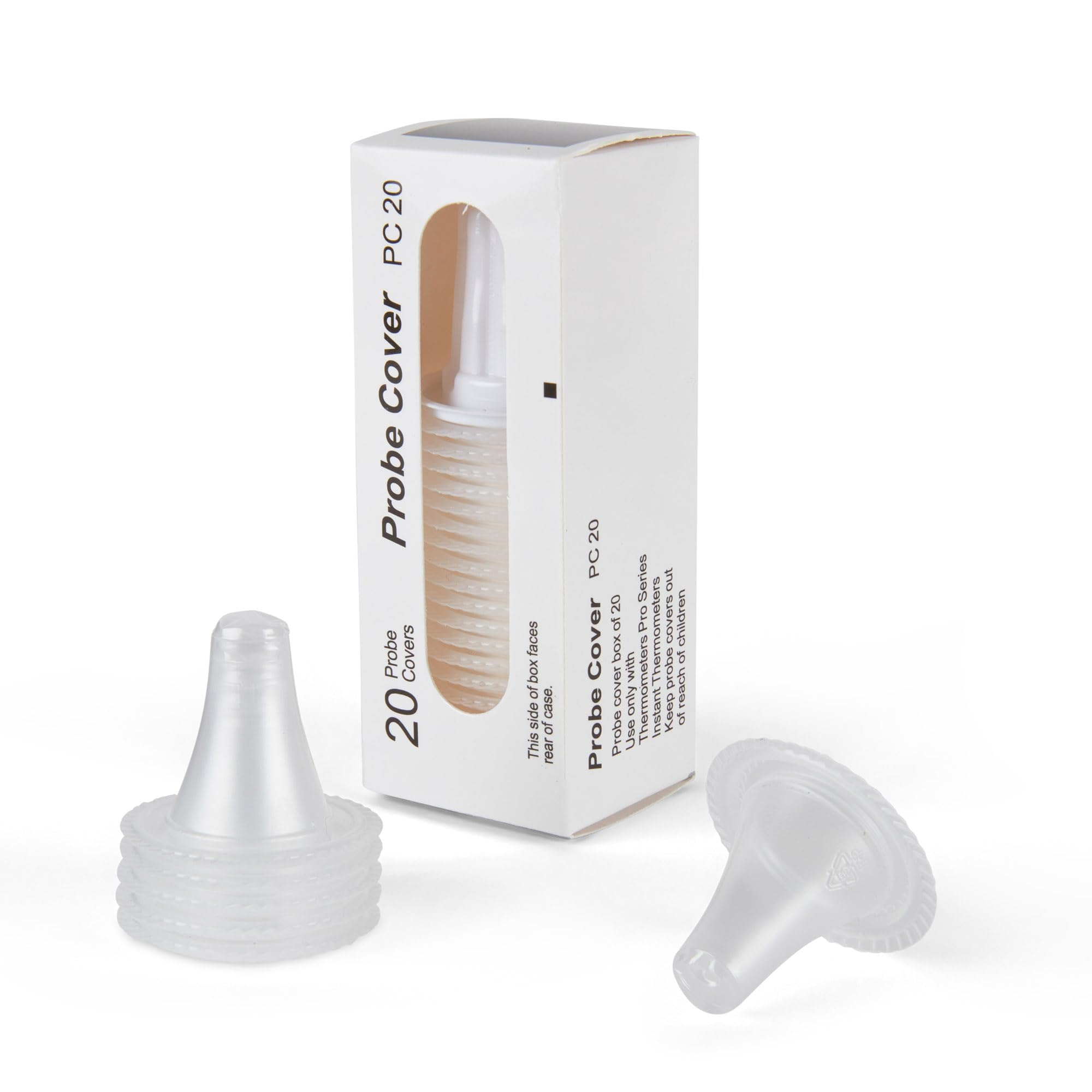 200 Count Replacement Braun Thermometer Caps, Ear Thermometer Caps Braun Thermoscan Covers for Baby Ear Thermometer - UK Company - Infant and Baby Safe