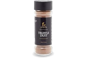 TruffleHunter - Black Truffle Dust - Umami Seasoning - Gourmet Condiments - 65g