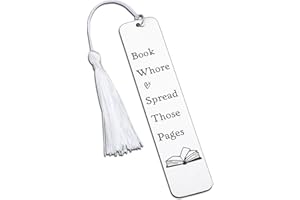 DELUJOUBERST Funny Bookmark Gifts for Women Men Spicy Reading Gifts Gag Bookish Bookmarks for Him Her Readers Baptism Inspirational Gifts for Friend Adults Graduation Gift for Teen Girl Birthday Christmas Gifts