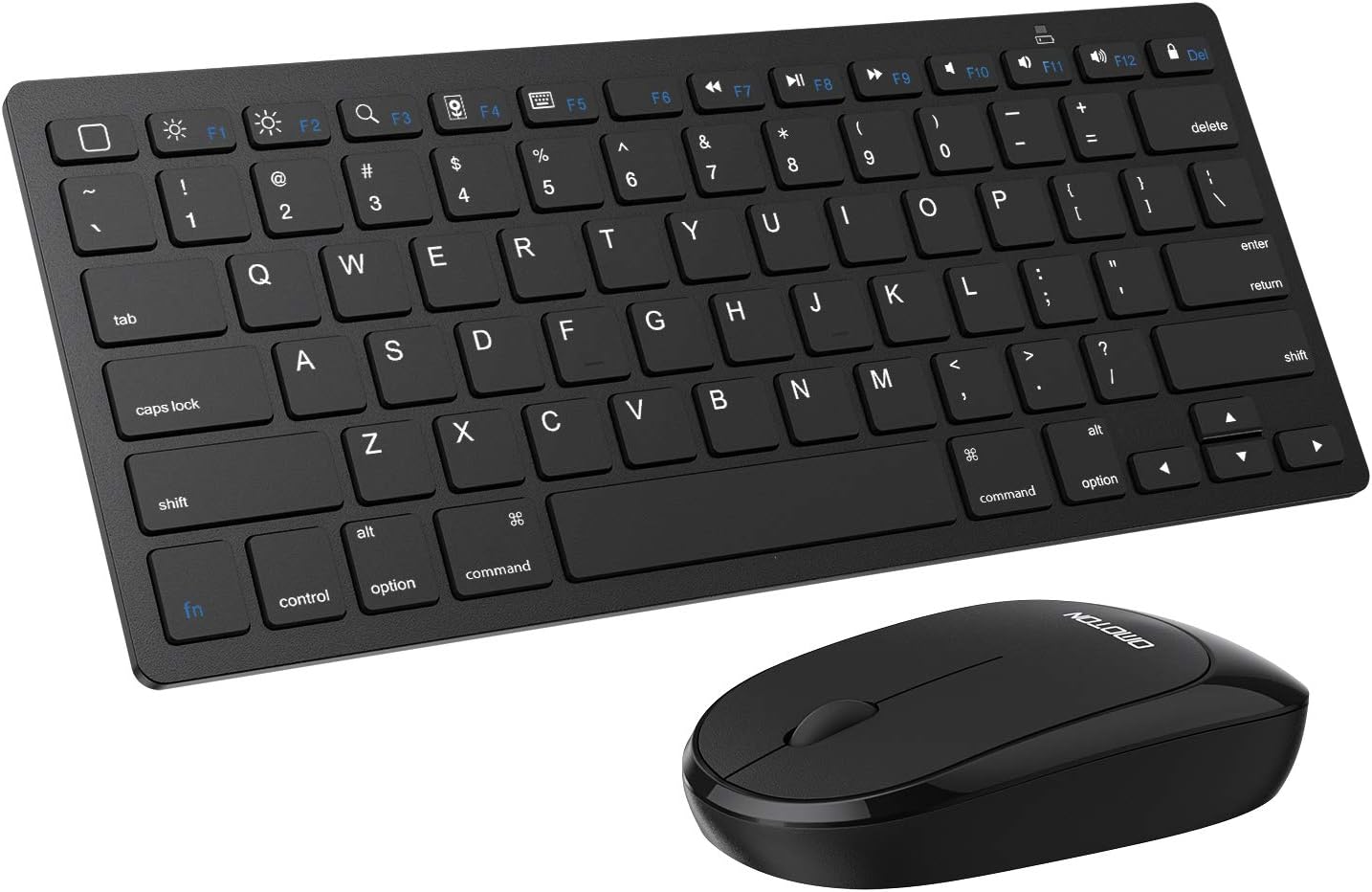 iPad Bluetooth Keyboard and Mouse Comb, OMOTON Ultra Thin