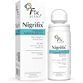 Fixderma Nigrifix Underarm Roll on with 6% AHA, Lactic Acid &amp; 1% Mandelic Acid &amp; Kojic Acid | Brightens Skin &amp; Exfoliates Underarm | AHA Deodorant | for All Skin Type, Men &amp; Women - 60ml