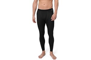 DANISH ENDURANCE Men's Merino Wool Trousers, Long Johns for Men, Thermal Leggings, Base Layer Bottoms, with or Without Fly
