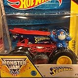 Hot Wheels Superman Monster Jam Off Road Truck 1:64