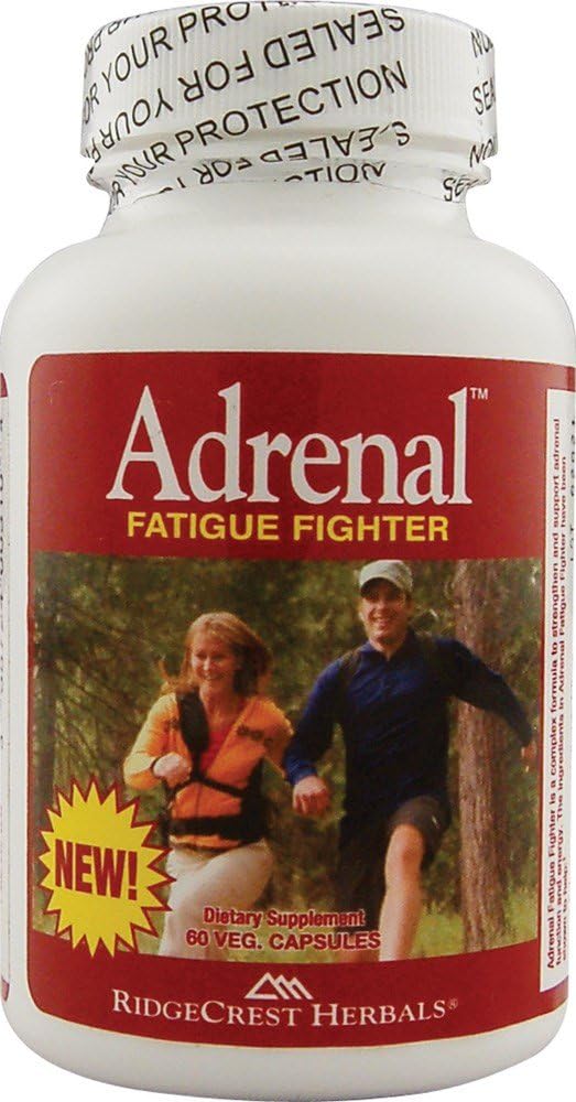 Ridgecrest Herbals Adrenal Fatigue Fighter, 60 Vegetarian Capsules
