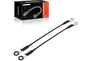 A-Premium Tailgate Support Cable Compatible with Chevrolet & GMC Vehicles - 2017 2018 2019 Silverado 1500 2500 3500 Sierra 15