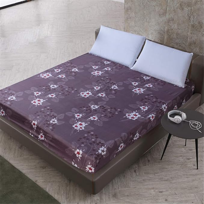 Couvre Lit Impermeable Couvre Lit Imprime Anti Poussiere Couvre Matelas Impermeable A L Humidite Urine Separee Respectueux De La Peau Confort Differentes Couleurs Et Tailles A19 100cmx0cmx30cm Amazon Fr Cuisine Maison