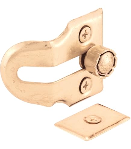 Prime-Line® Bronze Die Cast Anti-Swivel Tab Sash Lock And Keeper - View #3