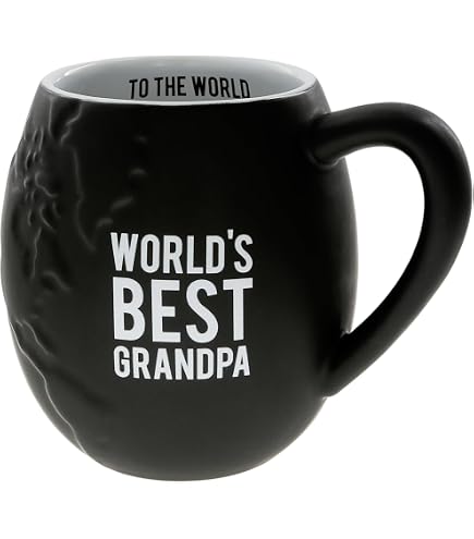 Tazza Da Viaggio Con Manico 'I'm A Grandad What's Your Superpower?' - Acciaio Inox Isolata - 2