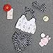 Kidlove Newborn Baby Girl Clothes Anchor Tops Polka Dot Briefs Sunsuit Outfit