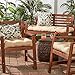Greendale Home Fashions 20-inch Outdoor Chair Cushion (set of 2), Stone
