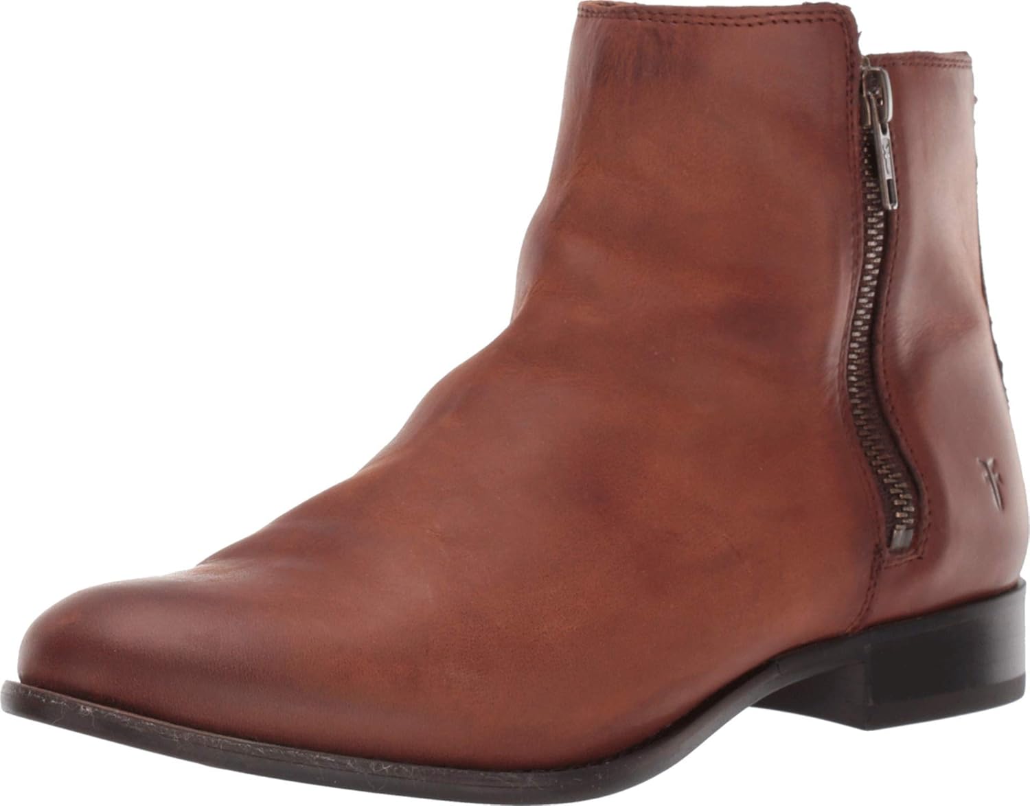 frye carly double zip bootie