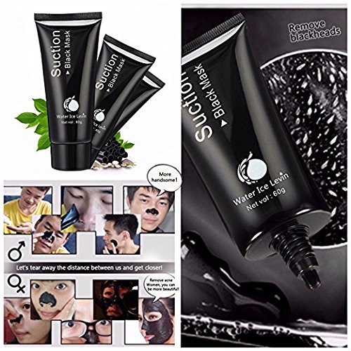 MY LITTLE BEAUTY Mascarilla negra desechable purificante contra los puntos negros y la suciedad persistente en los poros.