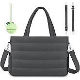 KUBYA Diaper Bag Tote, Baby Diaper Tote Bags Crossbody Hospital Bag Travel Large Mommy Bag, with Silicone Pacifier Case