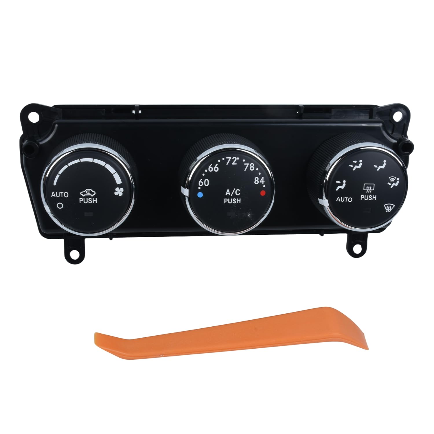 Photo 1 of ***(MINOR DAMAGE/ SEE NOTES FOR DETAILS)***DongJinK Air Conditioning and Heater Control Switch Compatible with Jeep Wrangler 2014 2015 2016 2017 2018 68197433AB 68197433AA