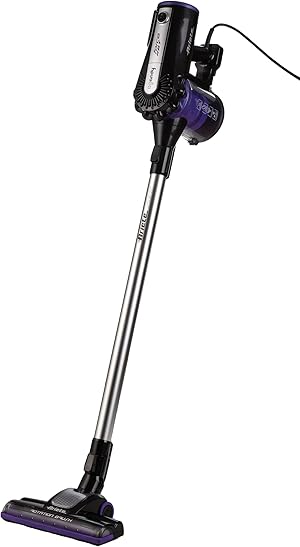 Ariete 2359 Handy Force RBT, kabelgebundener elektrischer Besen 2 in 1 Staubsauger und Krümelsauger, 600 W, HEPA-Filter, beutellose Zyklontechnologie, motorisierte Bürste, Flieder
