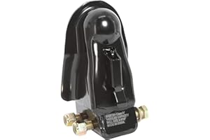 NovelBee 2-5/16" Ball Heavy Duty Adjustable Trailer Coupler with Hardware,Capacity 14,000 lbs