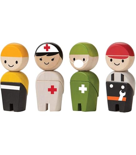 Djeco Tinyly – Poupée Joe & Gala, Figurines Articulées Magiques à Collectionner