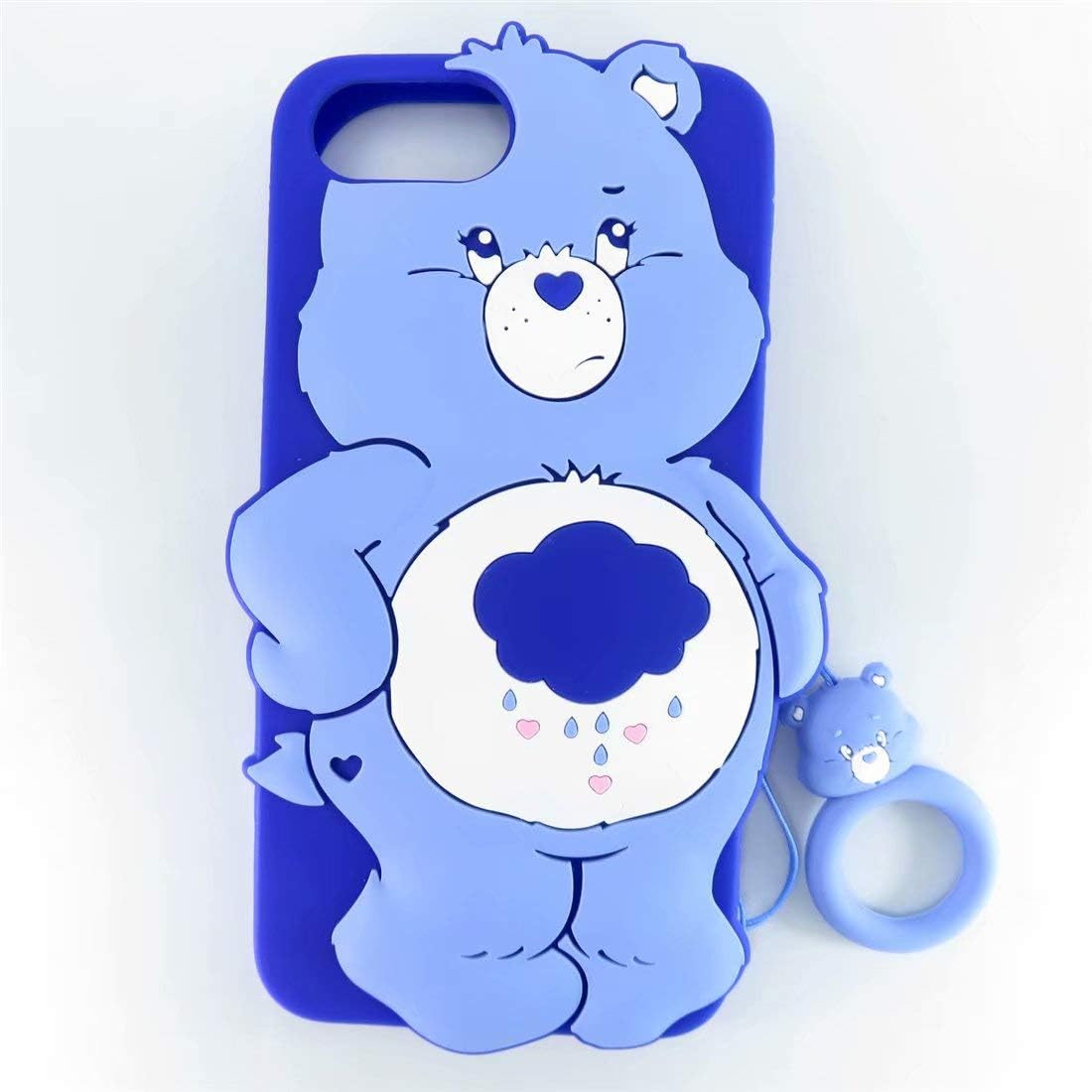 Maoerdo iPhone 11 Pro Max Case,[Send Pen] 3D Cute Animal Pattern [Non-Slip Drop Proof,Shock Proof] Cartoon Gel Rubber Back Cover Case for Apple iPhone 11 Pro Max 6.5 inch (2019) - Blue Bear