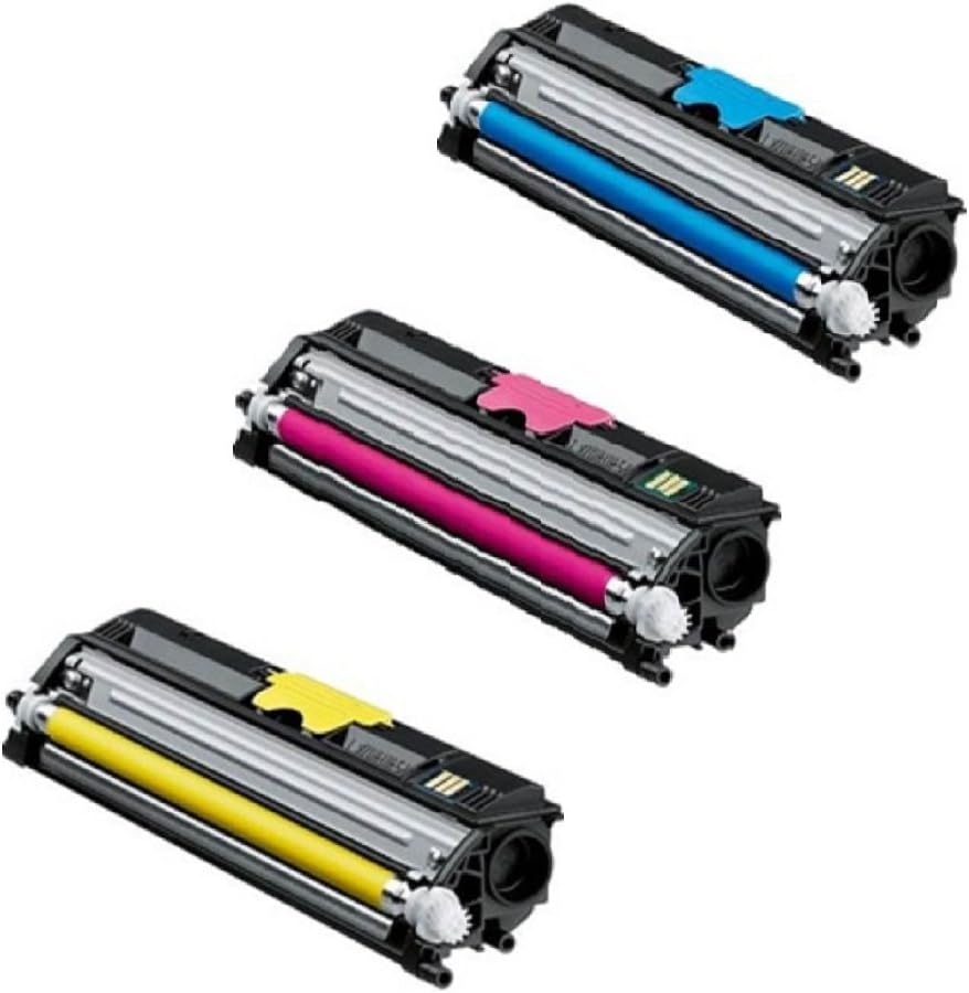 WORLDS OF CARTRIDGES Compatible Toner Cartridge Replacement for Konica Minolta A0V3 05F / 06F / 0AF / 0CF / 0GF / 0HF (Jumbo: 67% Higher Yield) (3-Pack: Cyan + Magenta + Yellow)