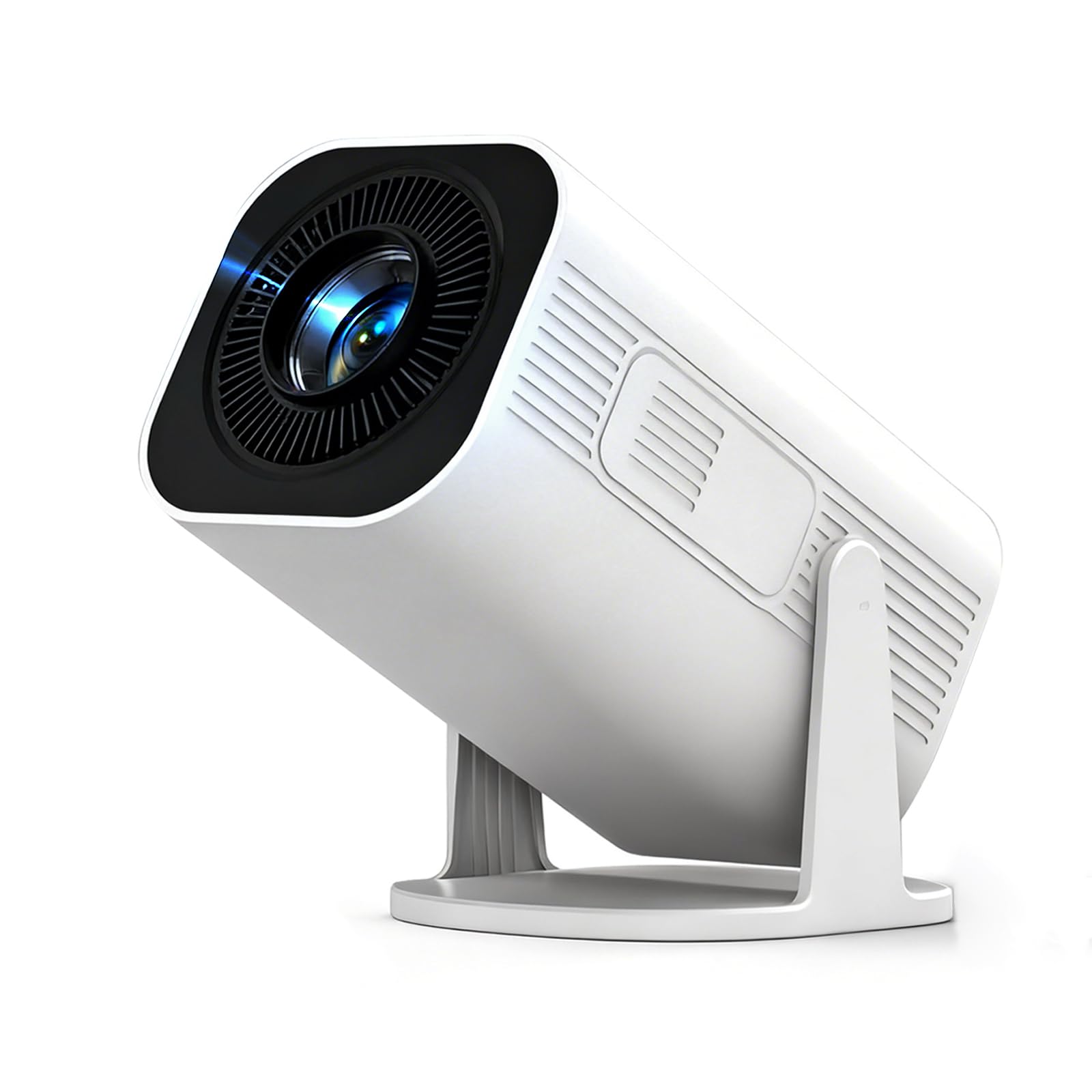 Photo 1 of LJYT Mini Projector, 250 ANSI Lumens, Support 4K, Auto Keystone, 210° Rotation, Bluetooth 5.4, WiFi 6, Android 11, 1080P Portable, Compatible with Smartphone/TV Stick/HDMI/USB/PS5.