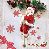 Electric Climbing Santa 2021 Christmas Ornament On