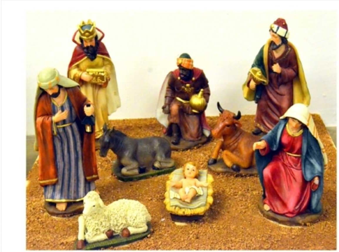 Nativity Nativity Scene Figurines 9 Pieces 26 cm