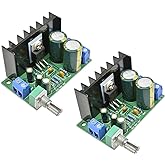 HiLetgo 2pcs TDA2050 Mono Audio Amplifier Module Digital Mono Amplifier Board AMP DC/AC 5-24V Output 5W-120W for Speaker