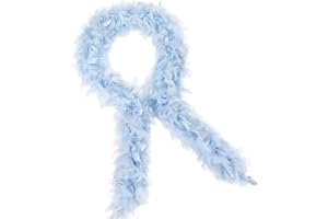 pinkfeather Feathers Boa,2 Yard 60/100g Chandelle For Party,Halloween,Weddingconcert,Costume,Pet And Home Decoration