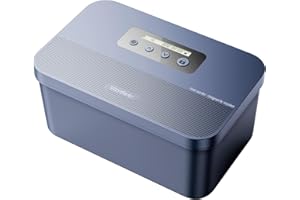 Vaydeer Safe Timed Lock Box, Phone Lock box with Timer Unplug from Phones, Video games, Social media, Snacks&Cravings,Self-Co