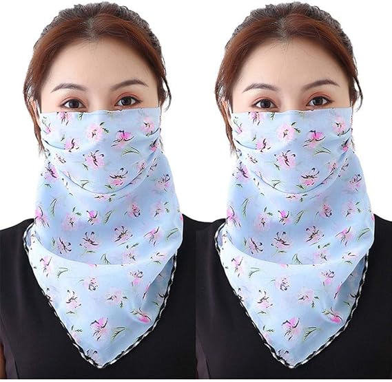 Amazon 2枚セット フェイスカバー レディース スカーフ ネックガード Uvカット シフォン 冷感 息苦しくない フェイスガード ネックウォーマー 日焼け防止 耳かけヒモ付き 女性用 花柄 通気 調節可能 花粉対策 アウトドア サイクリング 自転車 通勤 Kukoyo スカーフ 通販 Amazon 2枚セット フェイスカバー レディース スカーフ ネックガード Uvカット シフォン 冷感 息苦しくない フェイスガード ネックウォーマー 日焼け防止 耳かけヒモ付き 女性用 花柄 通気 調節可能 花粉対策 アウトドア サイクリング 自転車 通勤 Kukoyo スカーフ 通販